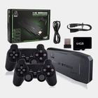 Игровая приставка M8 64gb Data Frog 4K HDMI + 2 беспроводных джойстика, консоль для телевизора