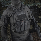 M-tac комплект Black куртка, штаны с тактическими наколенниками, термобельё, плитоноска, подсумки 3XL - изображение 4