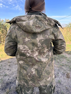 Куртка тактична весняна камуфляж Жіноча COMBAT Soft-Shell камуфляж ЗСУ S - зображення 3