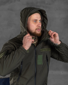 Армійська куртка софтшел NAC Оліва 2XL - зображення 4