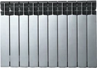 Радіатор біметалевий MIRADO 500х96 silver 12 секцій