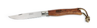 Нож MAM "Hunter Plus", кожаная петля, liner-lock - изображение 1
