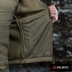 Куртка M-Tac Combat Fleece Polartec Jacket Tan XS/L - изображение 13