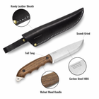 Охотничий Нож из Углеродистой Стали HK5 CSH BPS Knives - Нож для рыбалки, охоты, походов - изображение 3