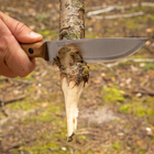 Туристический Нож из Углеродистой Стали с ножнами ADVENTURER CSHF BPS Knives - Нож для рыбалки, охоты, походов - изображение 7