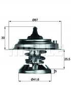 TX2985D Mahle - Термостат MAHLE (TX2985D)