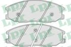 Комплект тормозных колодок LPR (05P858)