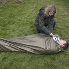 Спасательное одеяло Германия WERO MED X зеленое - изображение 2