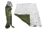 Спасательное одеяло Германия WERO MED X зеленое - изображение 4