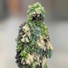 Маскировочное пончо Кикимора (Geely), цвет Листья, костюм разведчика, маскхалат кикимора - изображение 5