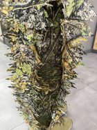 Маскировочный костюм Кикимора (Geely), цвет Листья, размер M-L до 80 кг, костюм разведчика, маскхалат кикимора - изображение 5