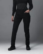 Жіночі брюки карго тактичні BEZET Капелан чорний - S - зображення 5