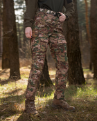 Жіночі брюки карго тактичні BEZET Воїн камуфляж - XL - зображення 5