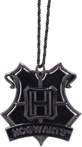 Ялинкова прикраса Nemesis Now Гаррі Поттер Герб Гоґвортсу срібний 6 см (801269151737) - зображення 1