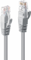 Патч-корд Lindy Cat 6 U-UTP PVC 2 м Grey (4002888480031)