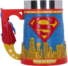 Чашка Nemesis Now Супермен Людина зі сталі 500 мл (801269151027) - зображення 3