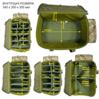 Комплект рюкзак сумка оператора дрона FPV Mavic DERBY DronoCase 60L, сумка DERBY Combat-1, пиксель - изображение 3