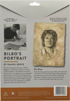 Plakat Weta Workshop The Hobbit reprodukcja portretu Bilbo Bagginsa (9420024716236) - obraz 3