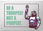 Metalowy znak ItemLab Star Wars Stormpooper 20 cm (4251972805261) - obraz 1