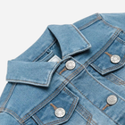 Дитяча джинсова куртка для дівчинки Cool Club CJG2411440 104 см Блакитна (5903977186492) - зображення 3