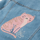 Jeansowa kurtka dziecięca dla dziewczynki Cool Club CJG2411440 104 cm Niebieska (5903977186492) - obraz 4