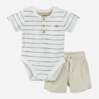 Дитячий літній комплект (боді + шорти) для хлопчика Cool Club CCB2202495-00 98 см Різнокольоровий (5903272888206) - зображення 1