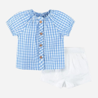 Letni komplet dziecięcy (bluzka + szorty) dla dziewczynki Cool Club CCG2403259-00 68 cm Wielokolorowy (5903977350138) - obraz 1