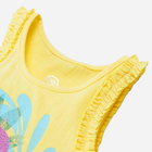 Koszulka na ramiączkach dziecięca dla dziewczynki Cool Club CCG2413326 122 cm Żółta (5903977342928) - obraz 2