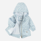 Дитяча демісезонна куртка-парка для дівчинки Cool Club COG2402288 80 см Блакитна (5903977254870) - зображення 3
