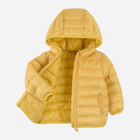 Дитяча демісезонна куртка для дівчинки Cool Club COG2400662 68 см Жовта (5903977224347) - зображення 3