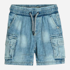 Spodenki jeansowe dziecięce dla chłopca Cool Club CJB2411697 122 cm Niebieskie (5903977253781) - obraz 1