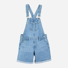 Підлітковий джинсовий напівкомбінезон для дівчинки Cool Club CJG2420727 164 см Блакитний (5903977133458) - зображення 1