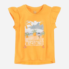 Koszulka dziecięca dla dziewczynki Cool Club CCG2412612 134 cm Żółta (5903977309150) - obraz 1