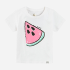 Koszulka dziecięca dla dziewczynki Cool Club CCG2412708 116 cm Biała (5903977309211) - obraz 1