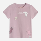 Koszulka dziecięca dla dziewczynki Cool Club CCG2410671 110 cm Fioletowa (5903977158499) - obraz 4