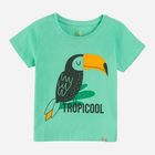 Koszulka dziecięca dla dziewczyki Cool Club CCG2412710 104 cm Turkusowa (5903977309372) - obraz 3