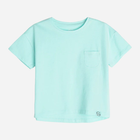 Дитяча футболка для дівчинки Cool Club CCG2410825 110 см Бірюзова (5903977177360) - зображення 4