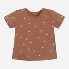 Дитяча футболка для дівчинки Cool Club CCG2300148 80 см Коричнева (5903272918361) - зображення 1
