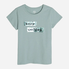 Підліткова футболка для дівчинки Cool Club CCG2420897 140 см Бірюзова (5903977189301) - зображення 1