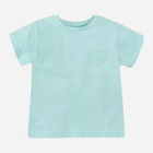 Дитяча футболка для дівчинки Cool Club CCG2401837 74 см Бірюзова (5903977213402) - зображення 1