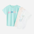 Набір підліткових футболок 3 шт для дівчинки Cool Club CCG2423304-00 146 см Різнокольоровий (5903977351937) - зображення 8