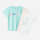 Набір підліткових футболок 3 шт для дівчинки Cool Club CCG2423304-00 158 см Різнокольоровий (5903977351951) - зображення 1