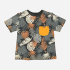 Дитяча футболка для хлопчика Cool Club CCB2403621 62 см Графітова (5903977305473) - зображення 1