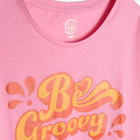 Підліткова футболка для дівчинки Cool Club CCG2422831 140 см Світло-рожева (5903977293046) - зображення 4