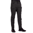 Штани (брюки) тактичні Чорні (Black) 0370 розмір 3XL - зображення 1