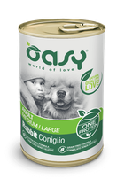 Влажный корм для собак Oasy OAP Adult Medium/Large Кролик