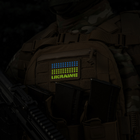 M-Tac нашивка Ukraine Laser Cut Coyote/Yellow/Blue/GID - изображение 4