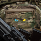 M-Tac нашивка Cat Eyes Laser Cut Multicam/Yellow/Blue/GID - изображение 5