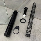 Комплект буферной трубки LD Turkish для AR-15, трубка + буфер + пружина + контргайка + торцевая пластина - изображение 2