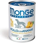 Влажный корм для собак Monge Dog Fruit Monoprotein Курица с ананасом